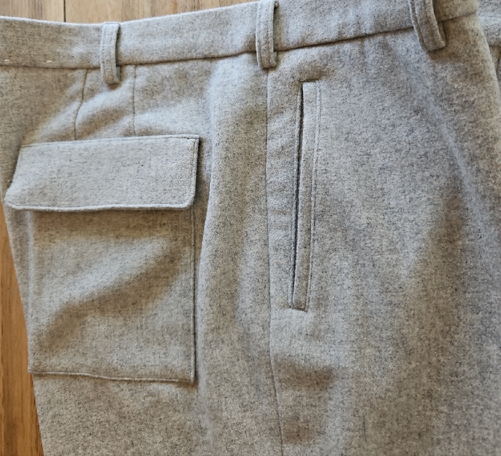 Express Men's Wool Flannel Slacks